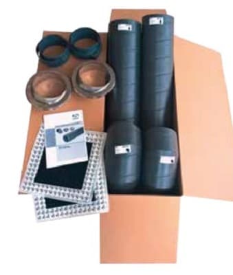 UBBINK Kit AEROFOAM - aansluiting warmtepomp Ø160mm 0188850