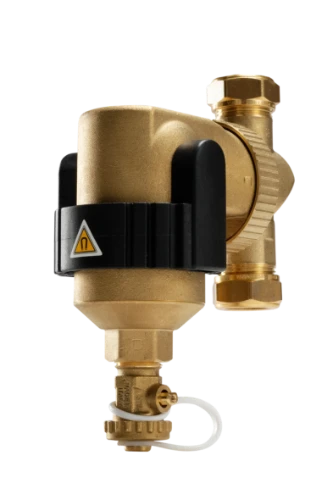 Spirotech Spirotrap vuilafscheider MBC1 draaibaar met uitwendige magneet FF 22 x 22 mm UE022WH