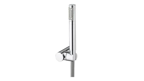 Finn handdouche met flexibel en wandhouder - chroom ULTIMKRFI00034
