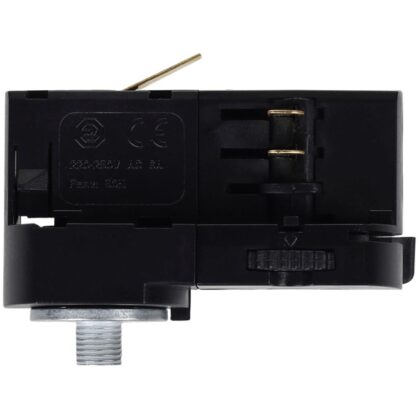 UNI-BRIGHT 3 Fase Track Adapter voor pendelarmatuur - zwart 3SADB