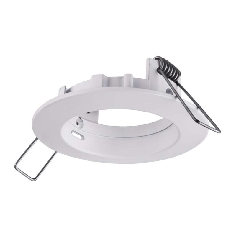UNI-BRIGHT Masters Vaste spot inbouw GU10 wit Ø64mm 80mm vlinderveren excl. lamp 601601