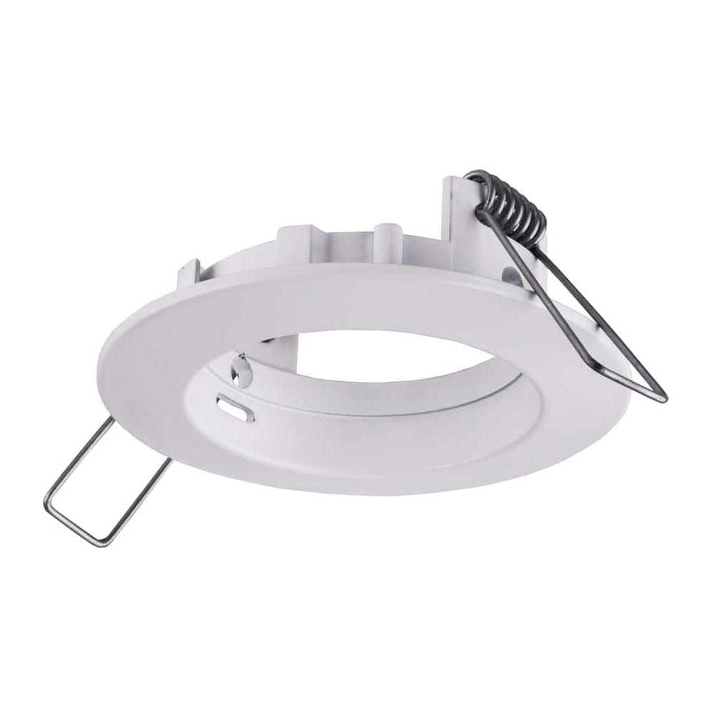 UNI-BRIGHT Masters Vaste spot inbouw GU10 wit Ø64mm 80mm vlinderveren excl. lamp 601601