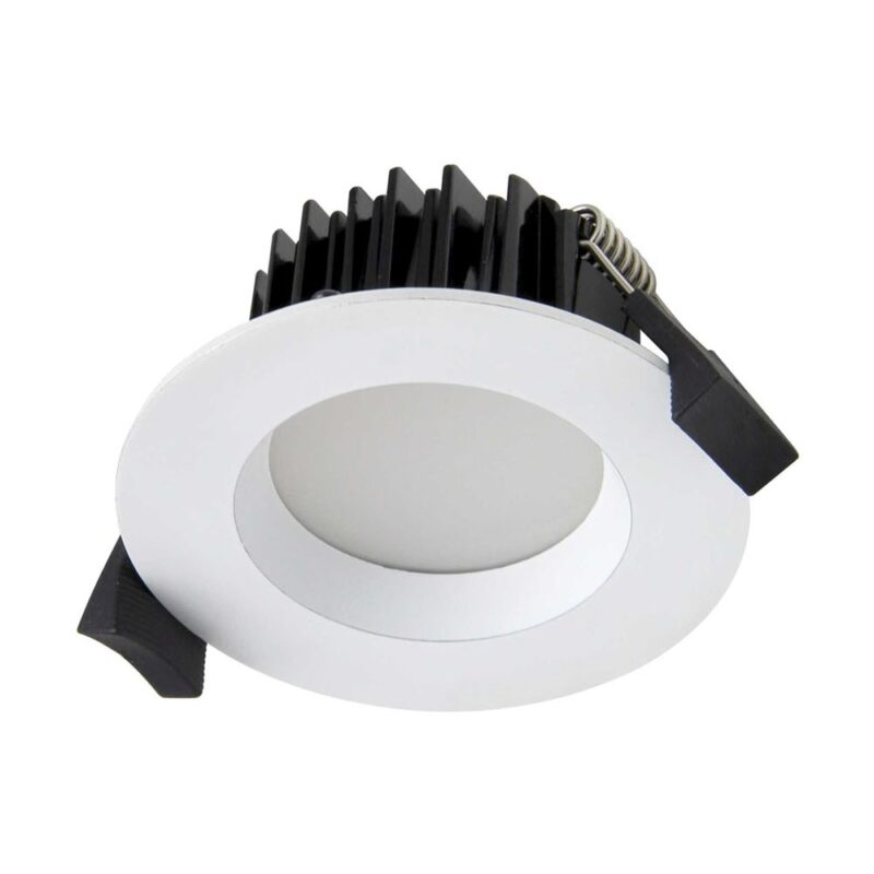 UNI-BRIGHT Creatos Mini Frost downlight LED 7W 3000K 500lm CRI90 40.000u IP54 wit CF39501
