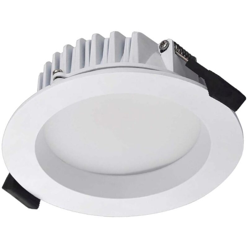 UNI-BRIGHT Creatos Frost downlight LED 12W 3000K 842lm CRI90 40.000u DIM IP54 wit CF84201