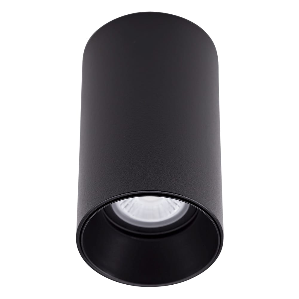 UNI-BRIGHT Drum mini - zwart - GU10 - incl. ledlamp 3000K DRM5B30