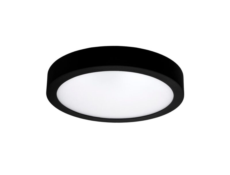 UNI-BRIGHT MOON 180mm dia. - zwart opbouw IP54 - 3CCT 1150lm 14W sensor MN18014WBSCCT
