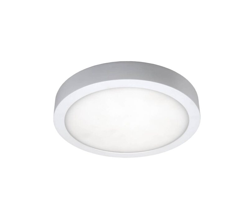 UNI-BRIGHT MOON 240mm dia. - wit opbouw IP54 - 3CCT 1590lm 18W MN24018WCCT