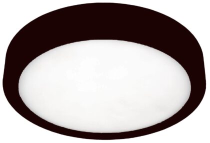 UNI-BRIGHT MOON 500mm dia. - zwart opbouw IP54 - 3CCT 3750lm 42W MN50042BCCT