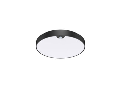 UNI-BRIGHT MOON Eclipse PIR 250mm 10-15W zwart CCT MNECPIR250BCCT