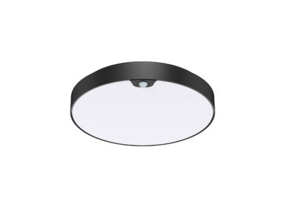 UNI-BRIGHT MOON Eclipse PIR 300mm 12-25W zwart CCT Nood MNECPIR300BCCTE