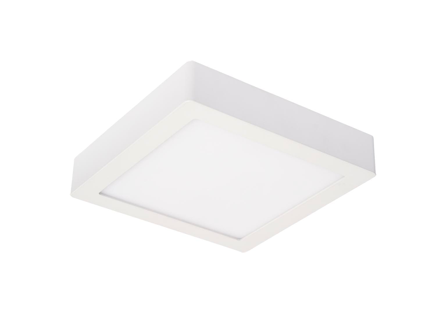 UNI-BRIGHT MOON SQUARE 180mm - wit opbouw IP54 - 3CCT 1400lm 14W MNS18014WCCT