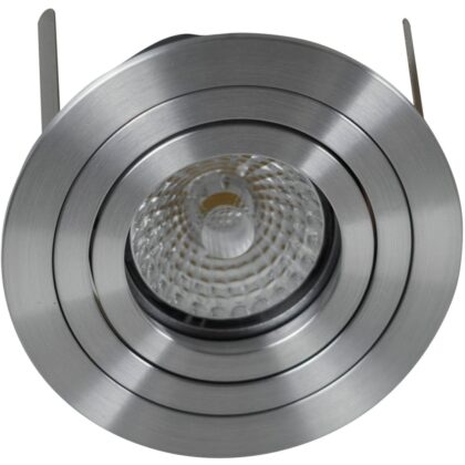 UNI-BRIGHT Vario spot inbouw rond 230V 50W alu bladveren ø90mm h85mm VA105115