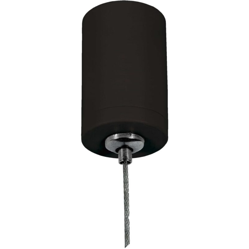 UNI-BRIGHT Xline plafond ophangkit met kabel 150cm zwart XLSUCAB