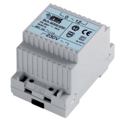 URMET Transfo 12V rail din 4 MOD 18VA 110/220/240V 9000/230