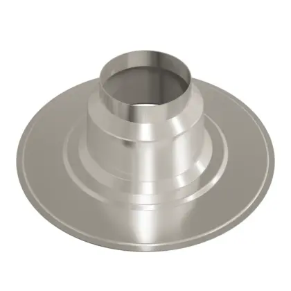 Ubbink Dakdoorvoerplaat Ubbink Ø135mm geschikt voor platdak 0146233