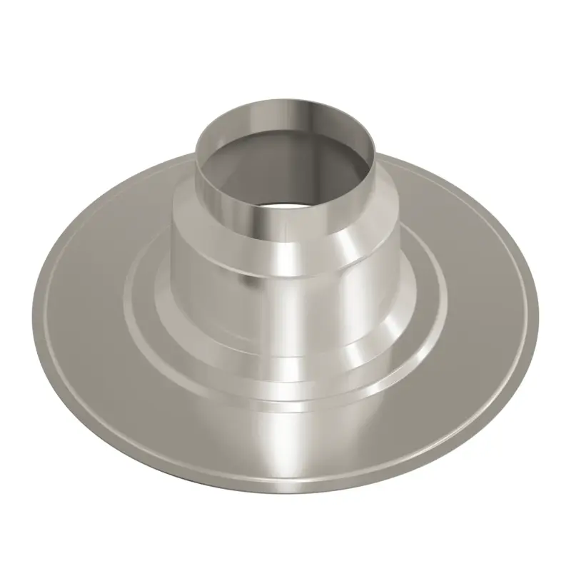 Ubbink Dakdoorvoerplaat Ubbink Ø135mm geschikt voor platdak 0146233