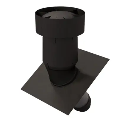 Ubbink Ventilatie dakdoorvoer Ubbink Ventus 160mm geïsoleerd 945mm 160/150 0169887
