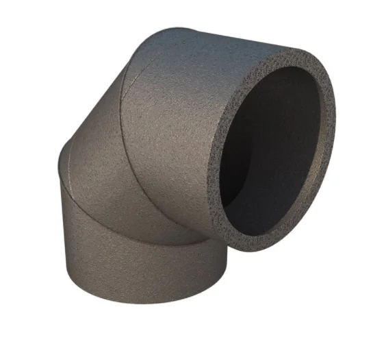 Ubbink Bocht rond luchtkanaal Ubbink Aerfoam 160mm 90° kunststof 0188225