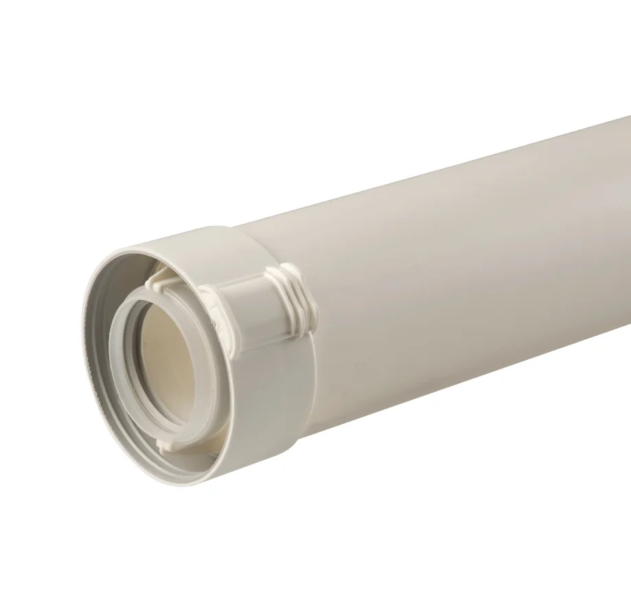 Ubbink Concentrische rookgasbuis Ubbink Sekurit kunststof/kunststof 80/125mm 2000mm wit 0229533