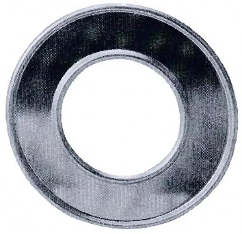 Ubbink Afdekrozet rookgas/luchttoevoerbuis Ubbink rond Ø130mm aluminium 0371352