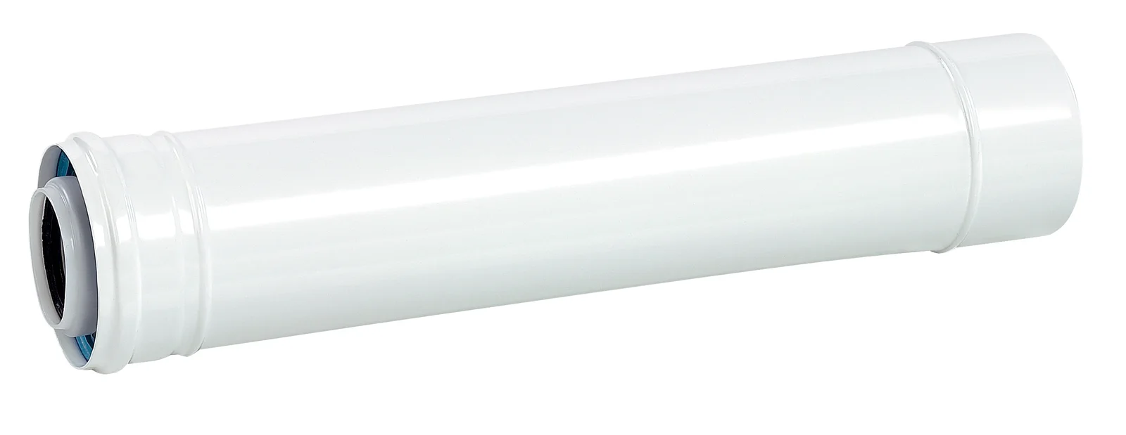 Ubbink Concentrische rookgasbuis Ubbink Rolux kunststof/aluminium 60/100mm 500mm wit 0703618