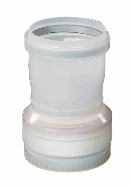 Ubbink Rookgasketeladapter Ubbink Rolux 4G kunststof flexibel/flexibel 80mm - 110mm 0717135