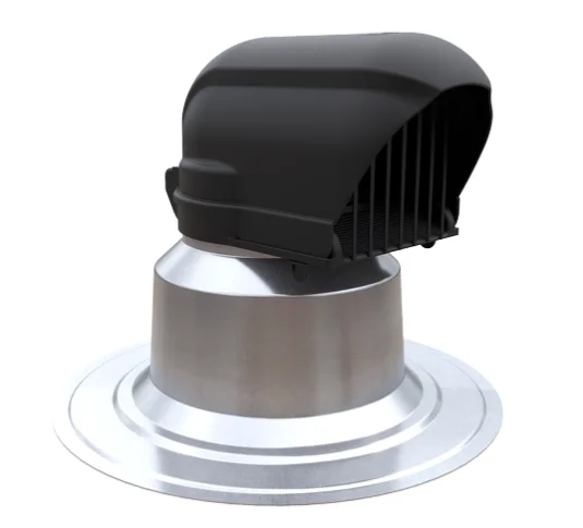 Ubbink Kabel- Leidingdakdoorvoer plat dak 120 geïsoleerd ubbink (ex 770209) (ex 121234) 0770221