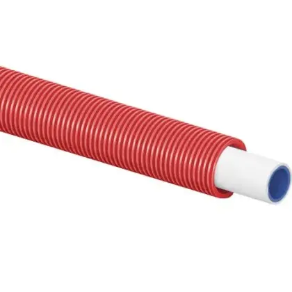 Uponor Meerlagenbuis met mantelbuis Uponor UniPipe PLUS 16x2mm rood flexibel 75m 1063061