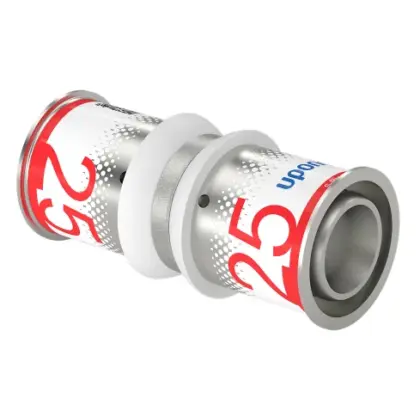 Uponor Persmof messing 25/2.5mm FF (drink)water Uponor S-Press PLUS 1070549