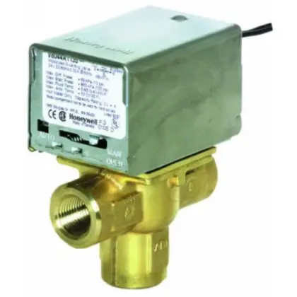 Honeywell Home V4044 3-weg zoneventiel FF 4/4 x 4/4 - 230V - met hulpcontact V4044F1034/U