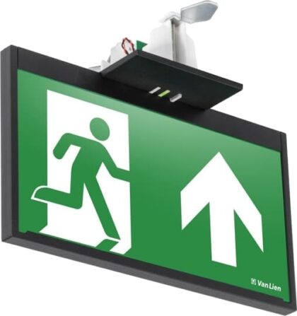 VAN LIEN Evago LED signalisatie 22m 2W 850 1u P/NP inbouw zwart 7TCA091160R0507