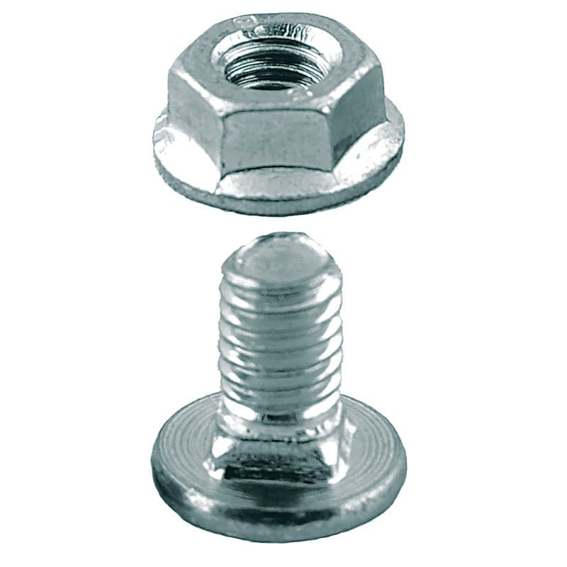 VANGEEL SYSTEMS Laagbolbout  + M6 kraagm. 8200102