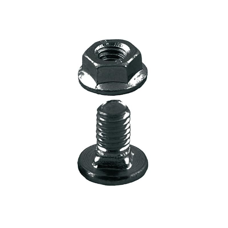 VANGEEL SYSTEMS Set schroef M6*10 +moer M6 zwart 8200112
