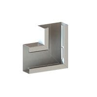 VANGEEL SYSTEMS GWO6 platte hoek 130x63 R9010 VG351335