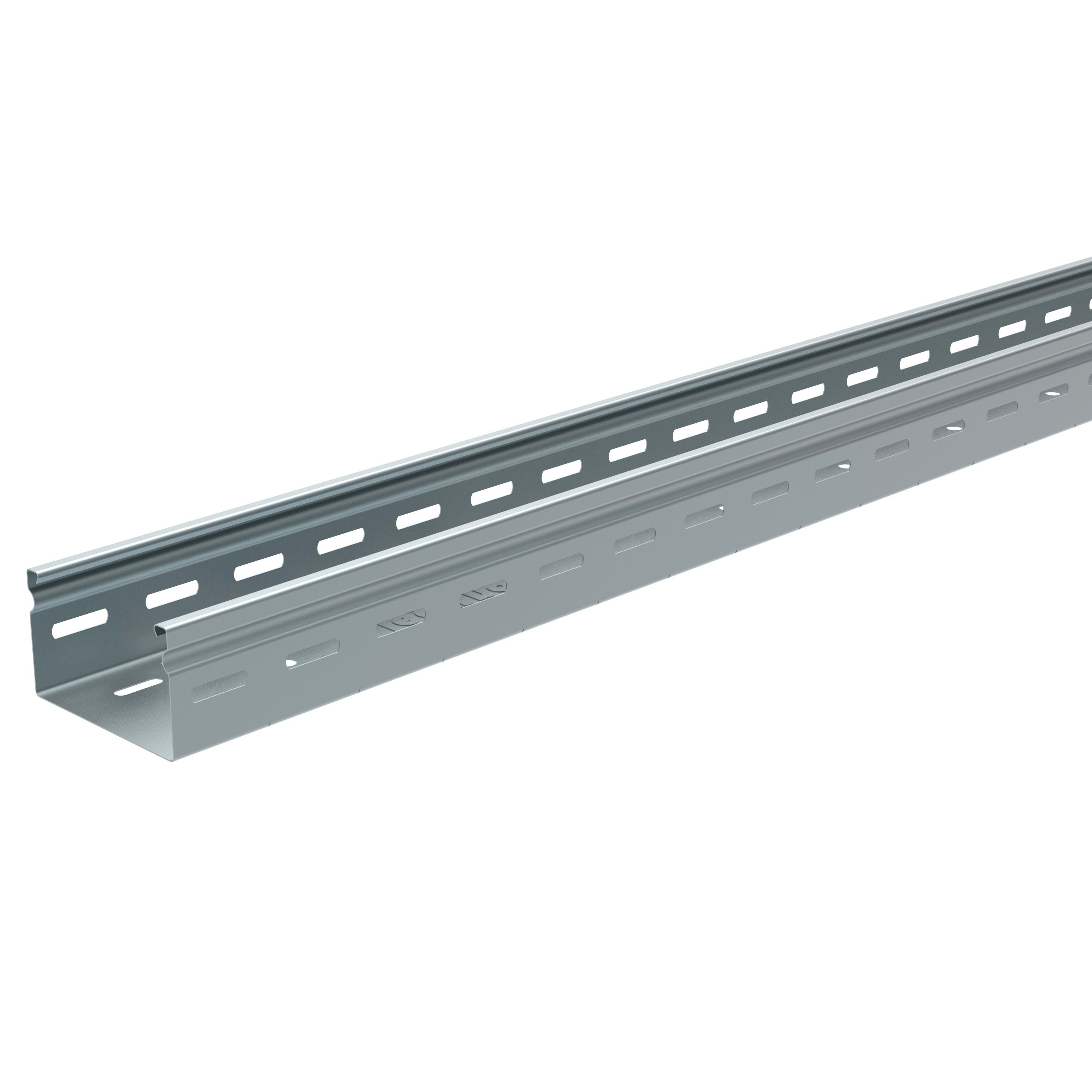 VANGEEL SYSTEMS Kabelgoot P31+ ST -geperforeerd- L3030 B100 H60mm -Sendzimir (Sdz) VG480562