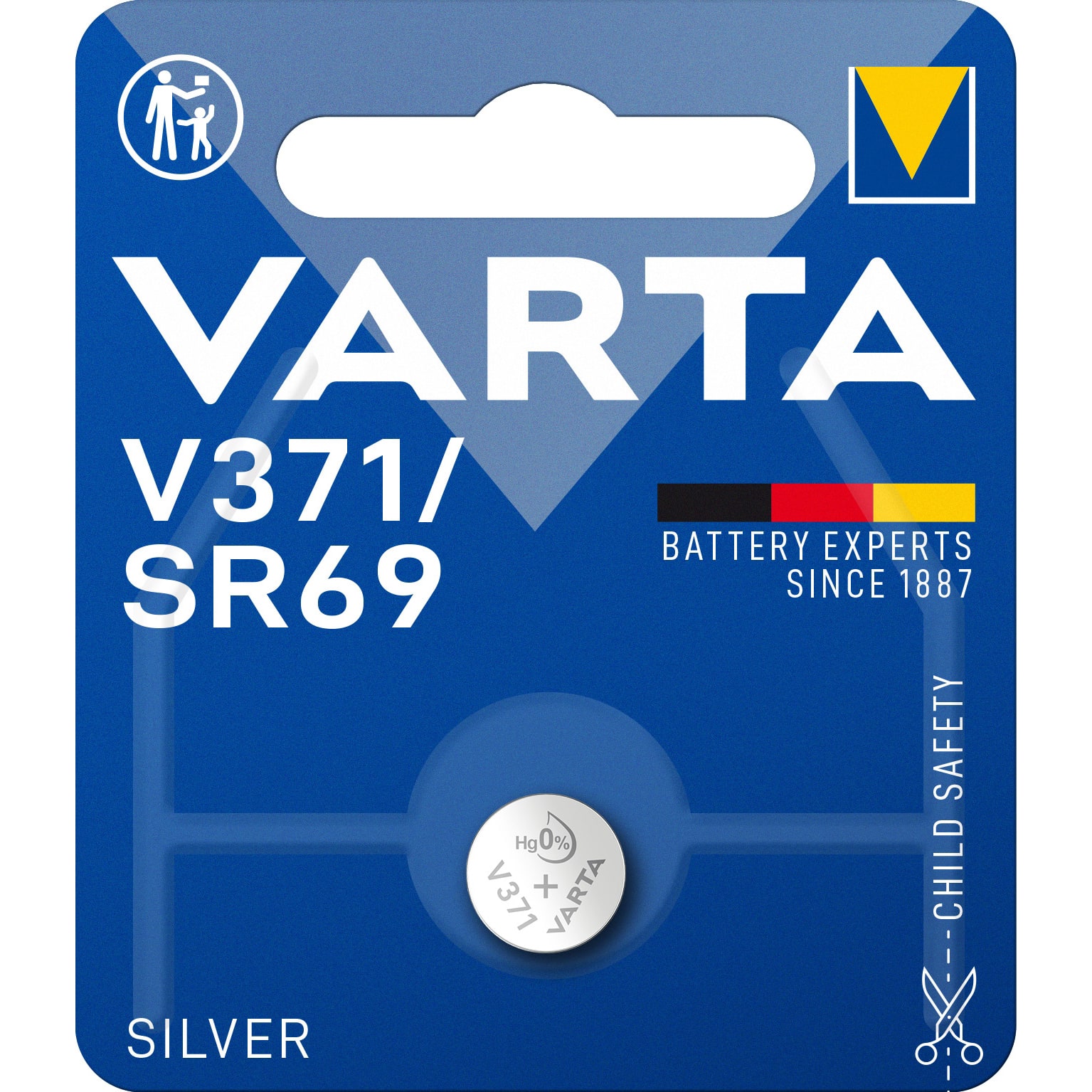 VARTA Knoopcelbatterij SILVER - SR69 V371 - 1