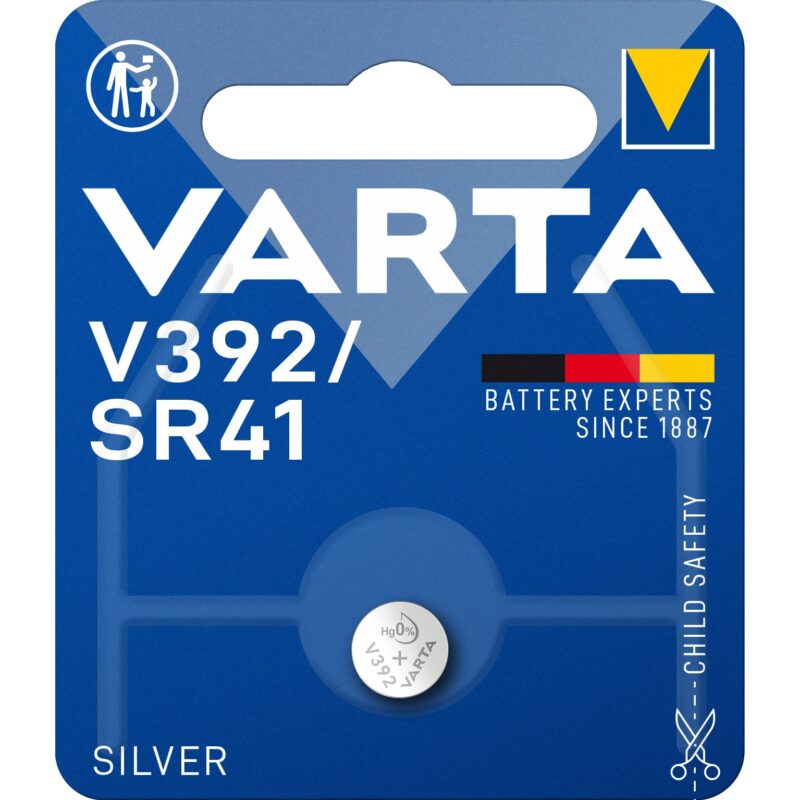 VARTA Knoopcelbatterij SILVER - SR41 V392 - 1