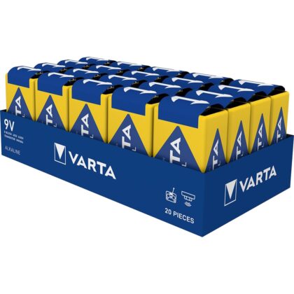 VARTA Batterij ALKALINE INDUSTRIAL PRO - 9V - 6LR61 - 1 stuk 4022.211.111