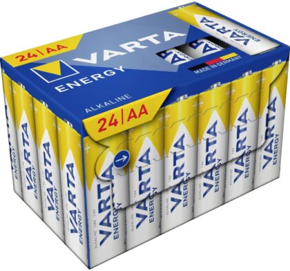 VARTA Batterijenergie AA Kubus Alkaline (Set van 24) 4106.229.234