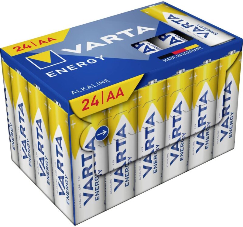 VARTA Batterijenergie AA Kubus Alkaline (Set van 24) 4106.229.234