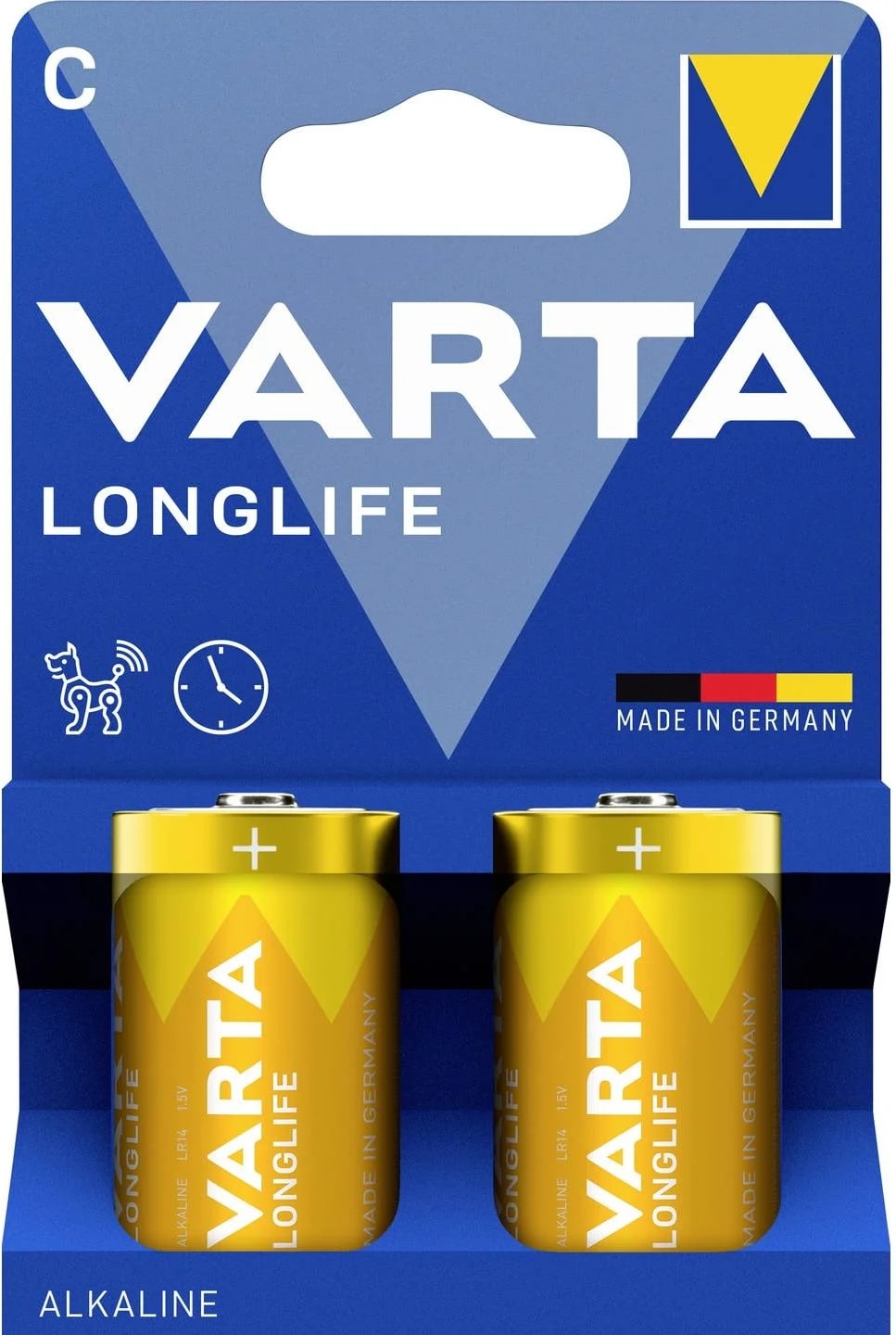 VARTA Batterij ALKALINE LONGLIFE - C - 1