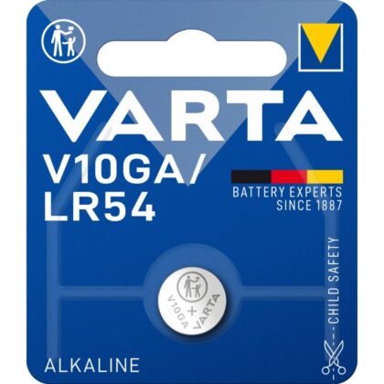 VARTA Knoopcelbatterij ALKALINE - LR54 V10GA - 1