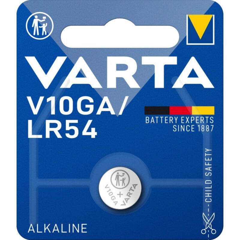 VARTA Knoopcelbatterij ALKALINE - LR54 V10GA - 1