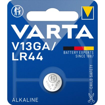 VARTA Knoopcelbatterij ALKALINE - LR44 V13GA - 1