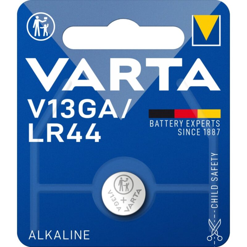VARTA Knoopcelbatterij ALKALINE - LR44 V13GA - 1