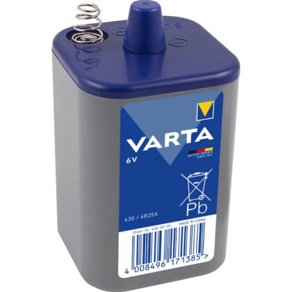 VARTA Blokbatterij 4R25X - 6V 7500mAh ZnCl - blister 1 stuk 430.101.111