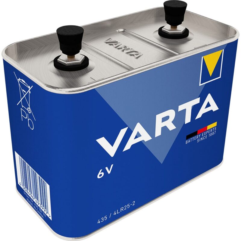 VARTA Blokbatterij 4LR25-2 - 6V 33000mAh alkaline - blister 1 stuk 435.101.111