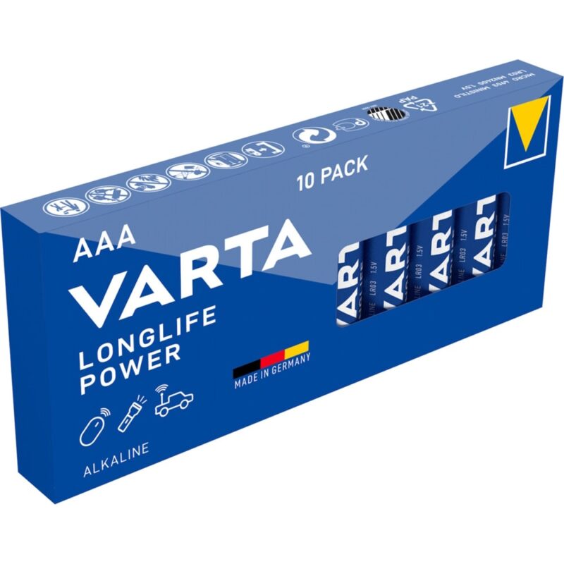 VARTA Batterij ALKALINE LONGLIFE POWER - AAA - 1