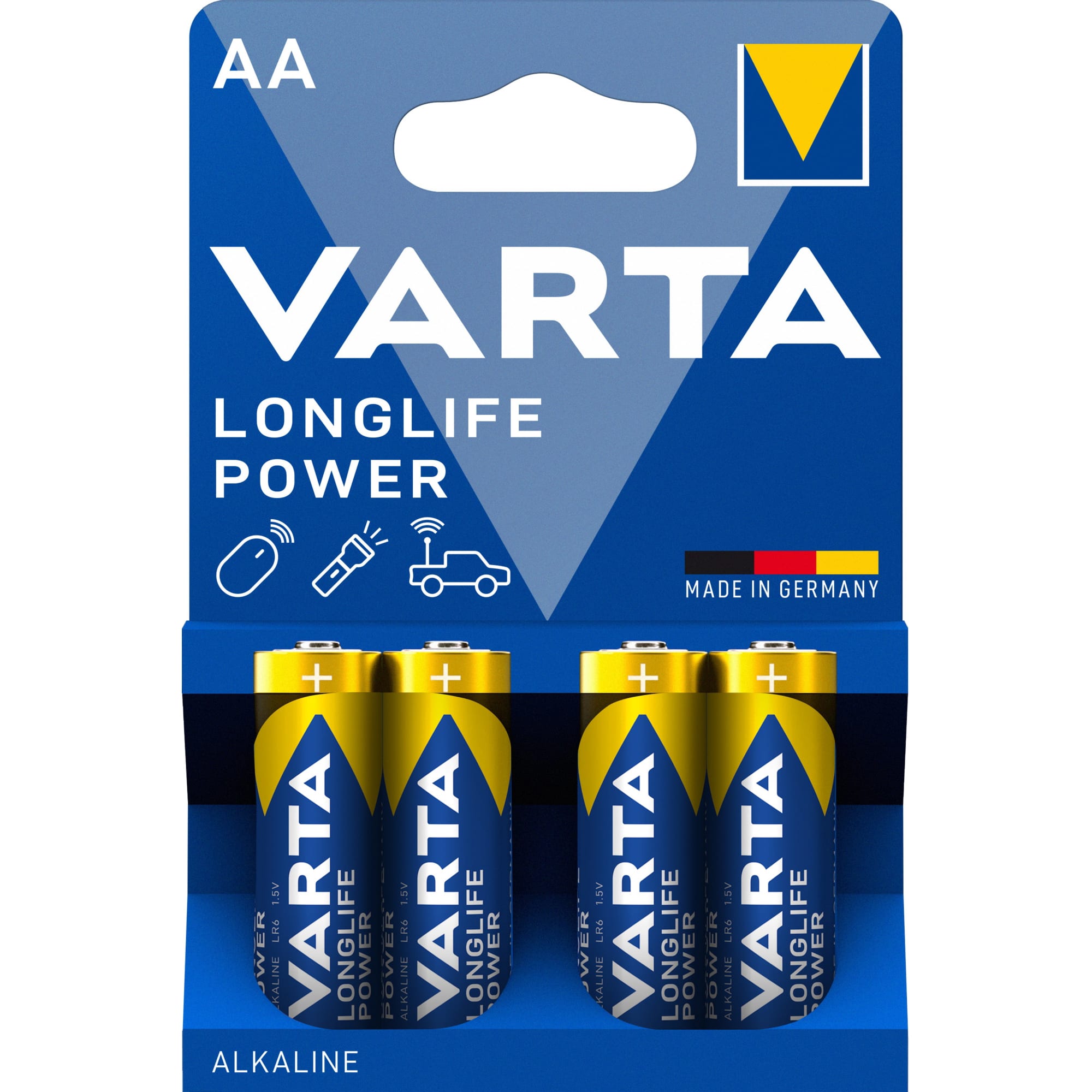 VARTA Batterij ALKALINE LONGLIFE POWER - AA - 1