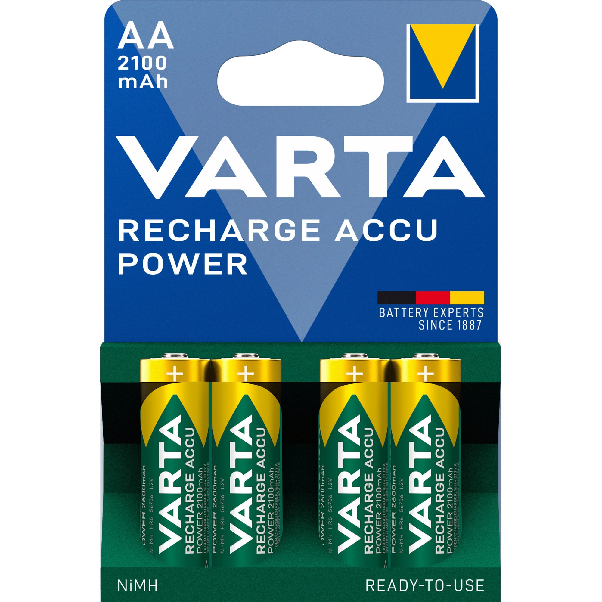 VARTA Batterij RECHARGE ACCU POWER - AA - 1